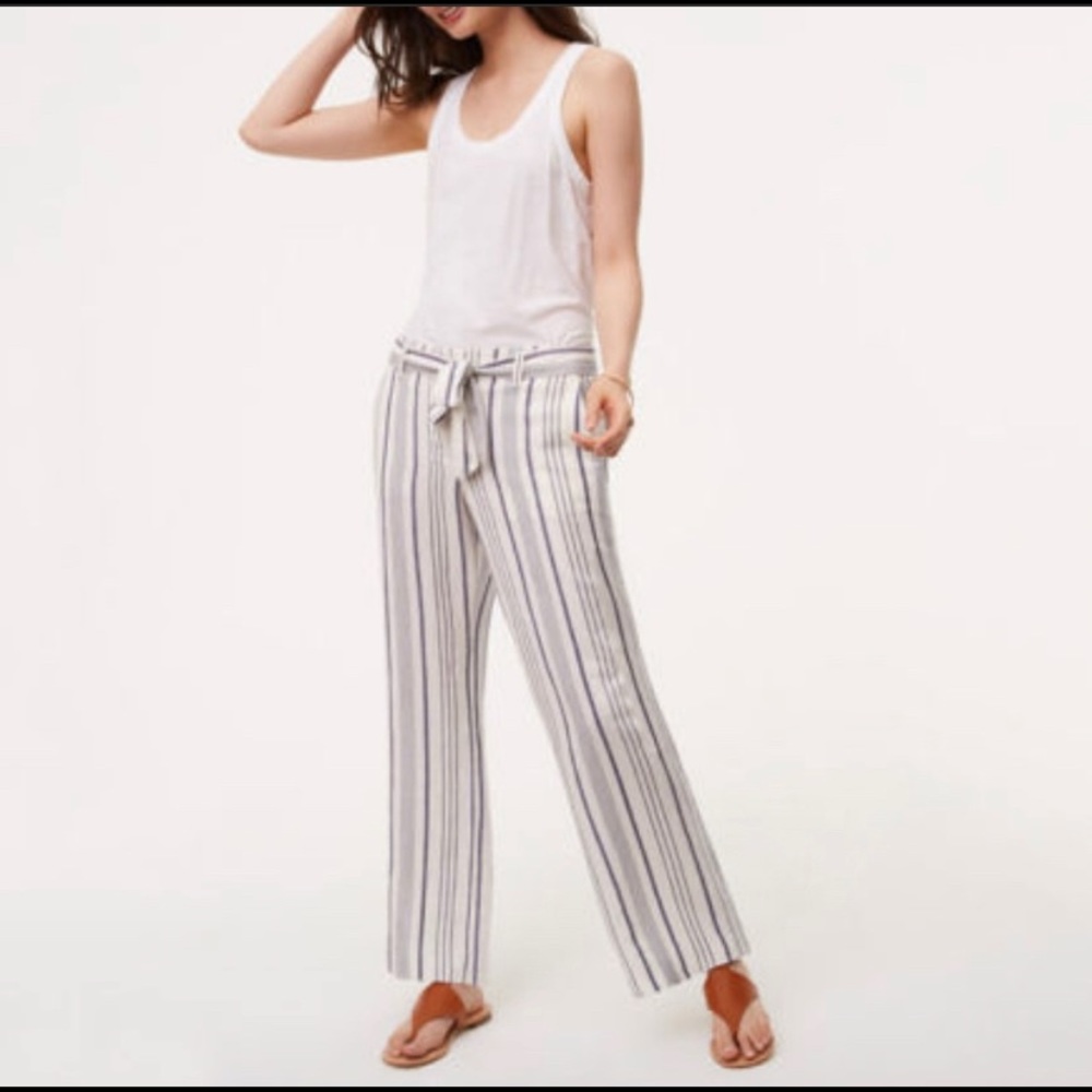 Ann Taylor Loft linen pants